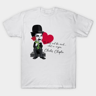 Corazón de Chaplin T-Shirt